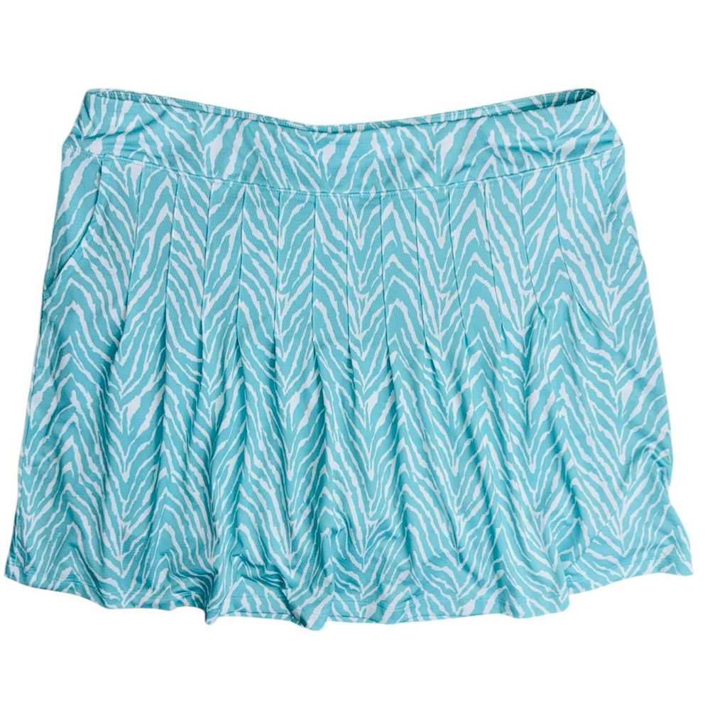 NWT Sport Haley Skort Women's Size‎ Large Aqua Blue Tennis Golf Skirt